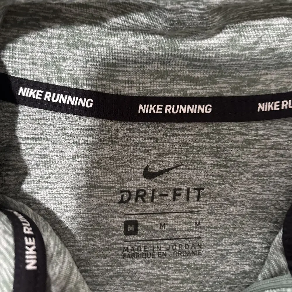 Nike Running Dri-Fit M Long Sleeve 1/4 Zip Shirt, Athleisure, Run, Outdoor, EUC